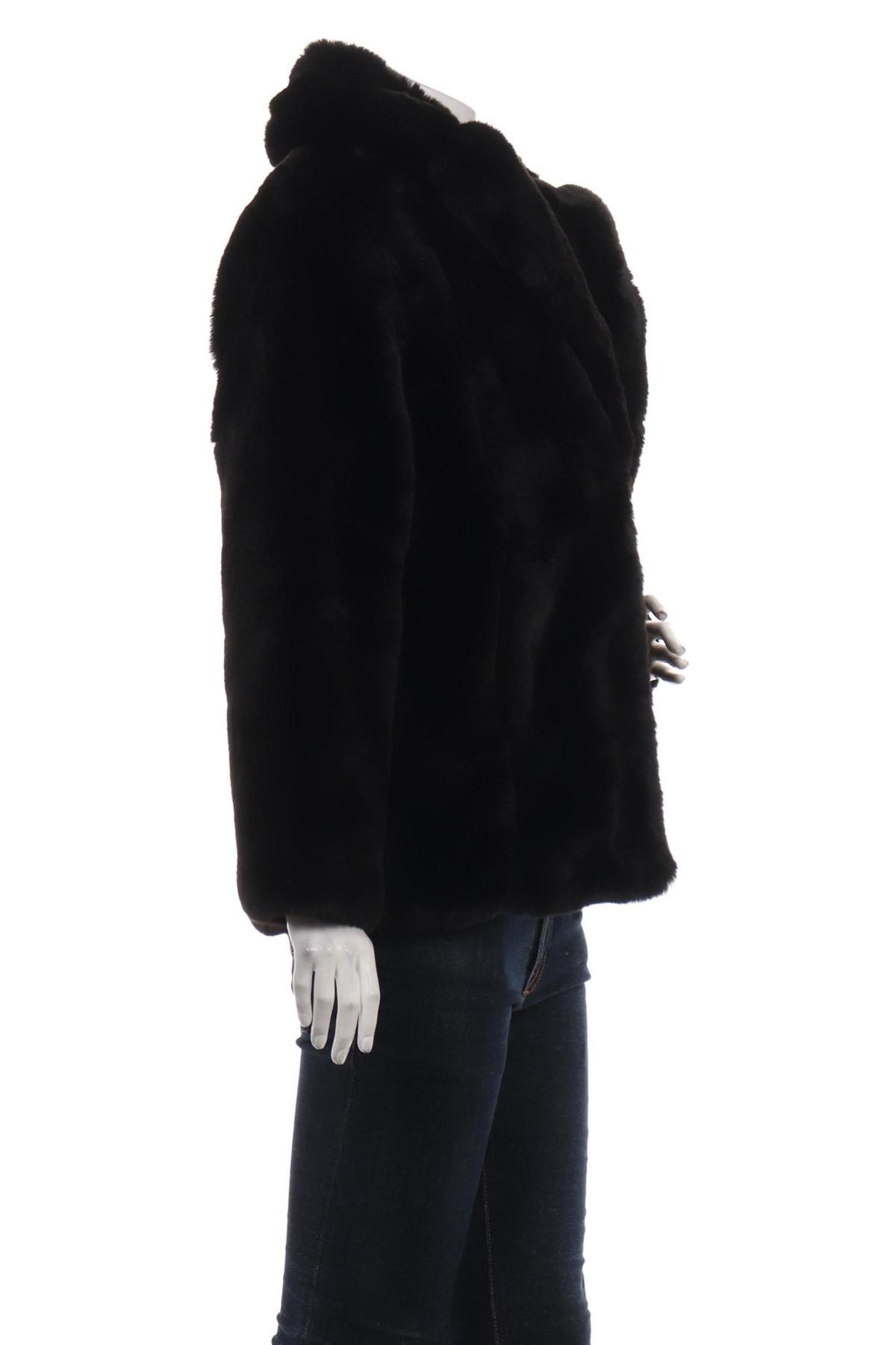 Палто с косъм TOPSHOP3