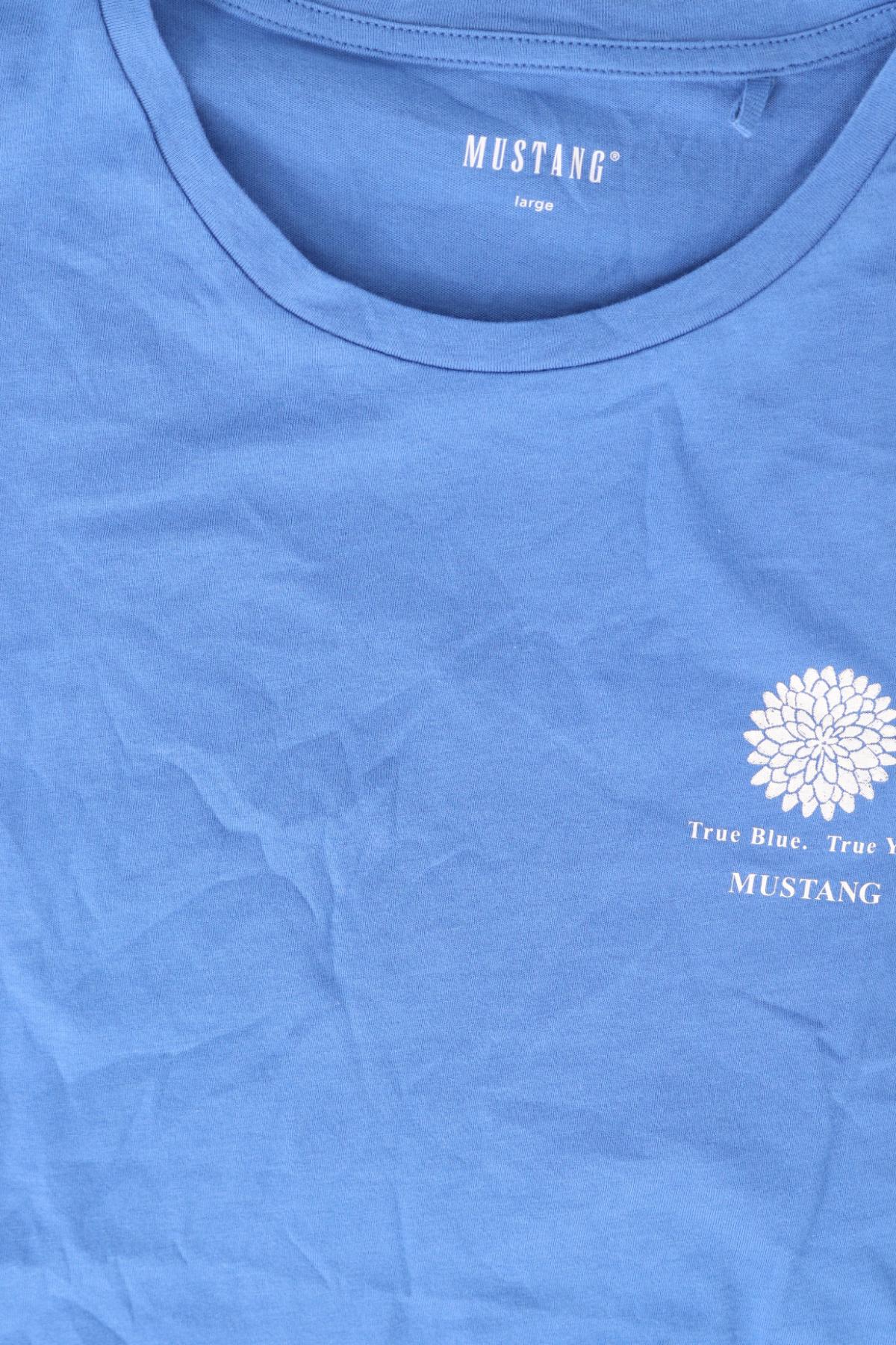 Тениска с щампа MUSTANG3