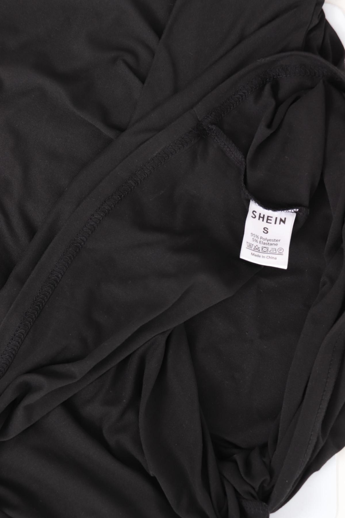 Тениска с щампа SHEIN3