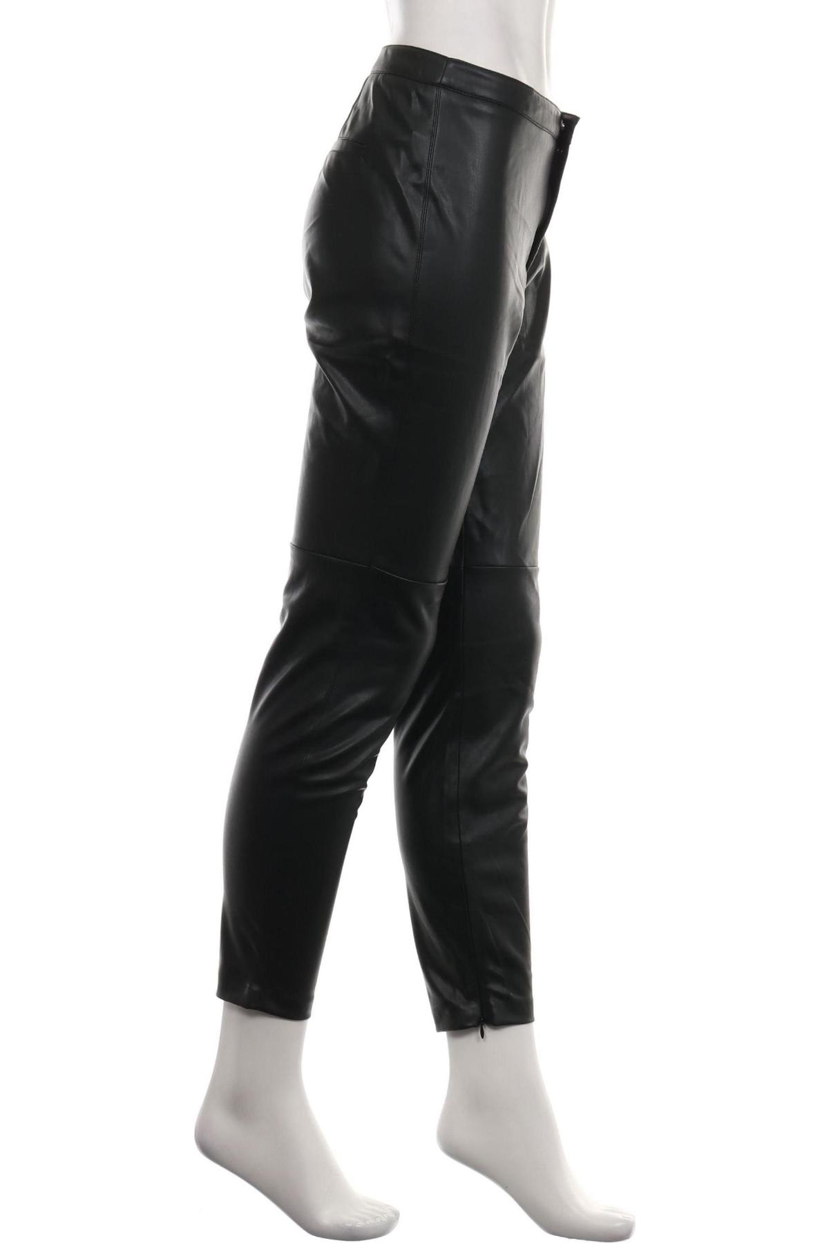 Кожен панталон MANGO3