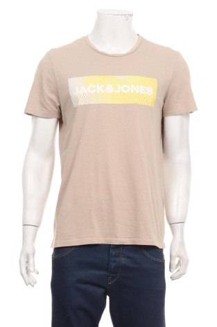 Тениска с щампа JACK & JONES