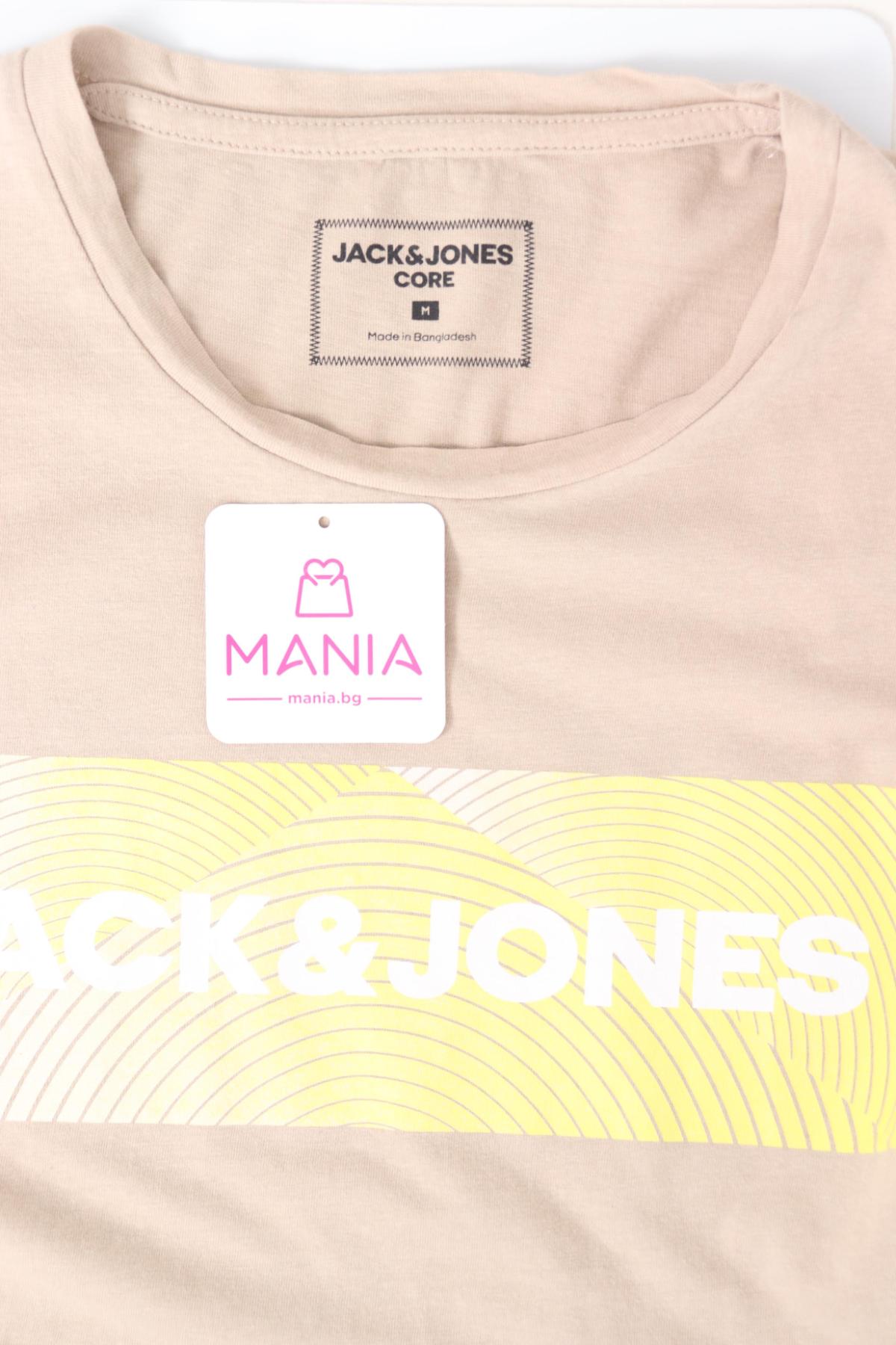 Тениска с щампа JACK & JONES3