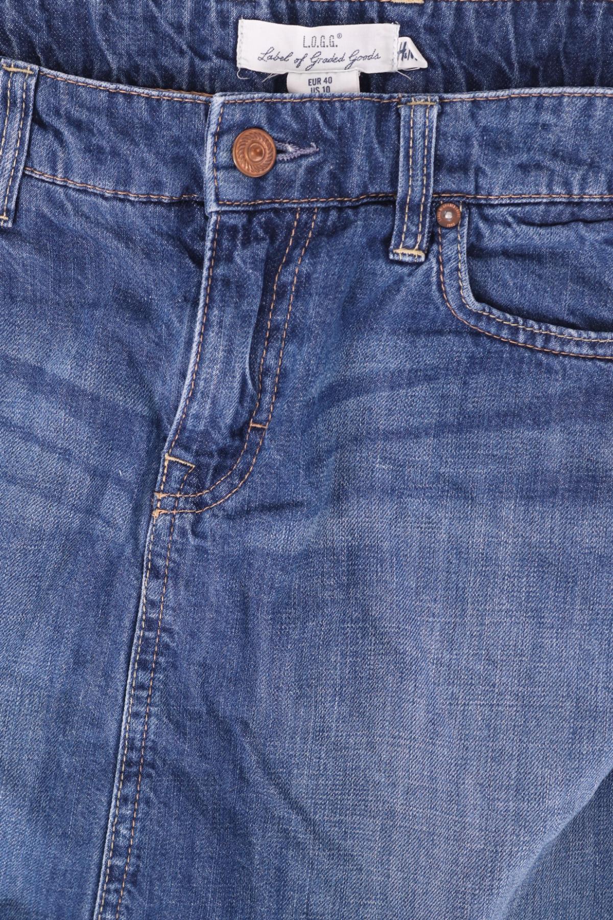 Дънкова пола H&M L.O.G.G3