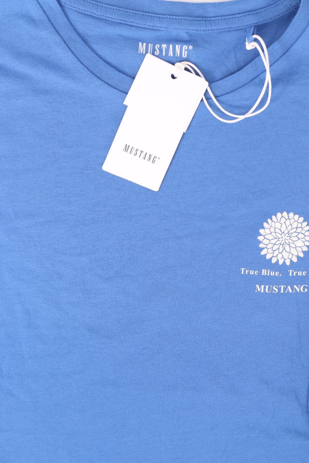 Тениска с щампа MUSTANG3