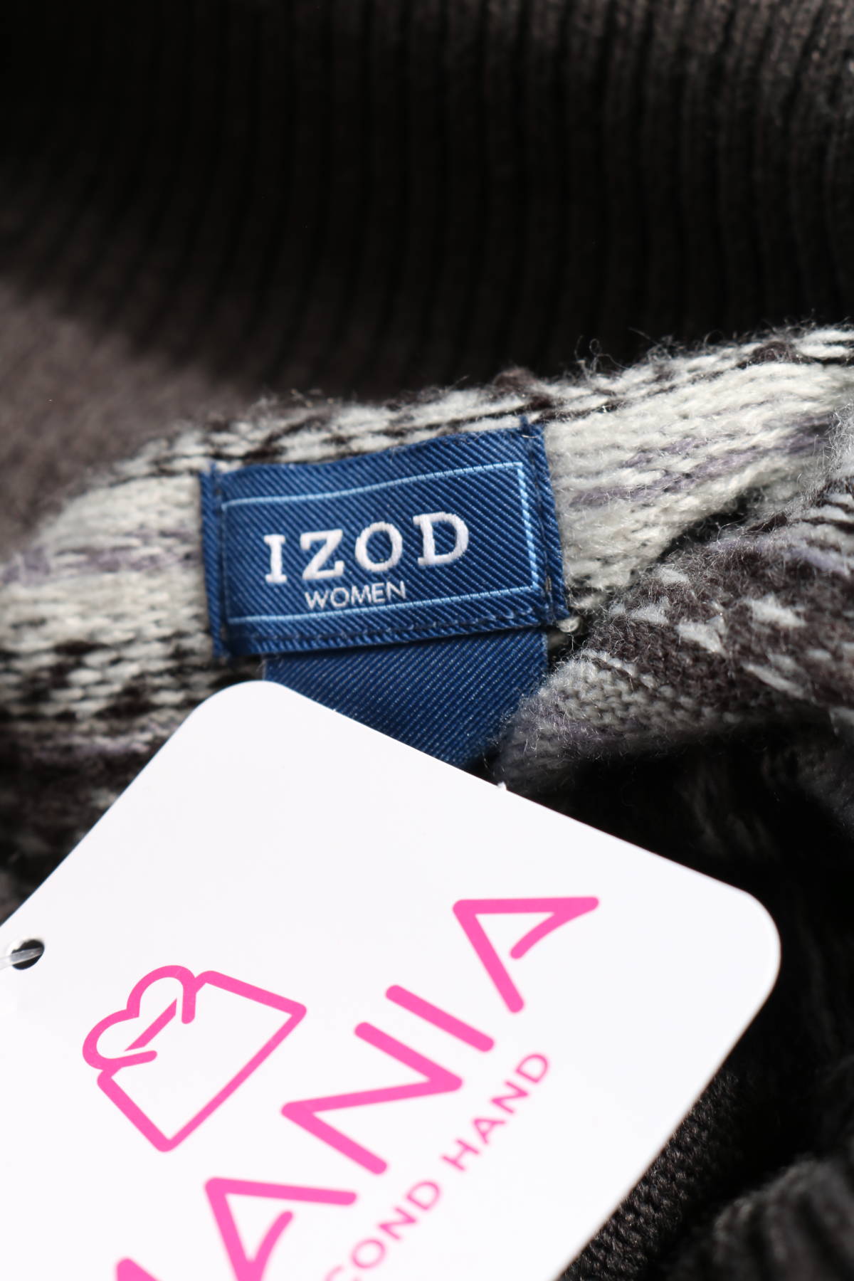 Пуловер с поло яка IZOD3