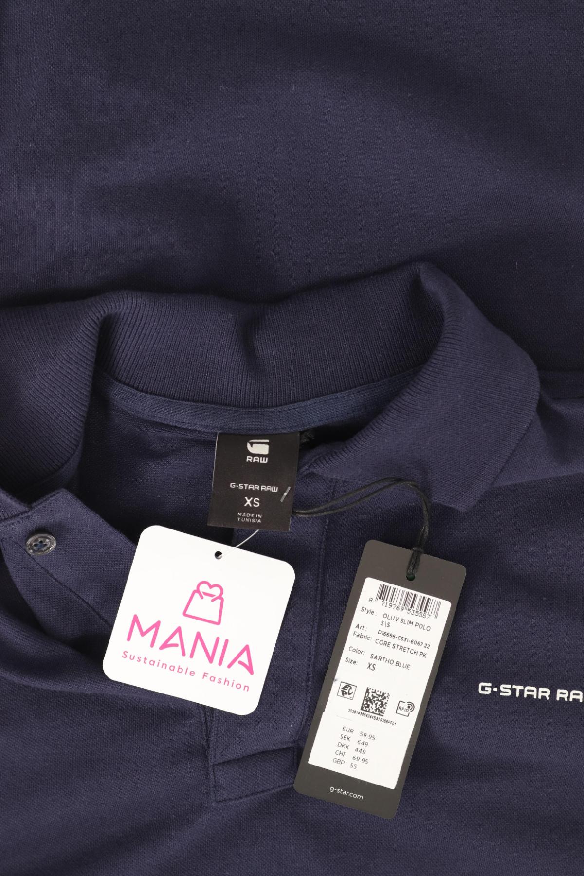 Тенискa с яка G-STAR RAW3