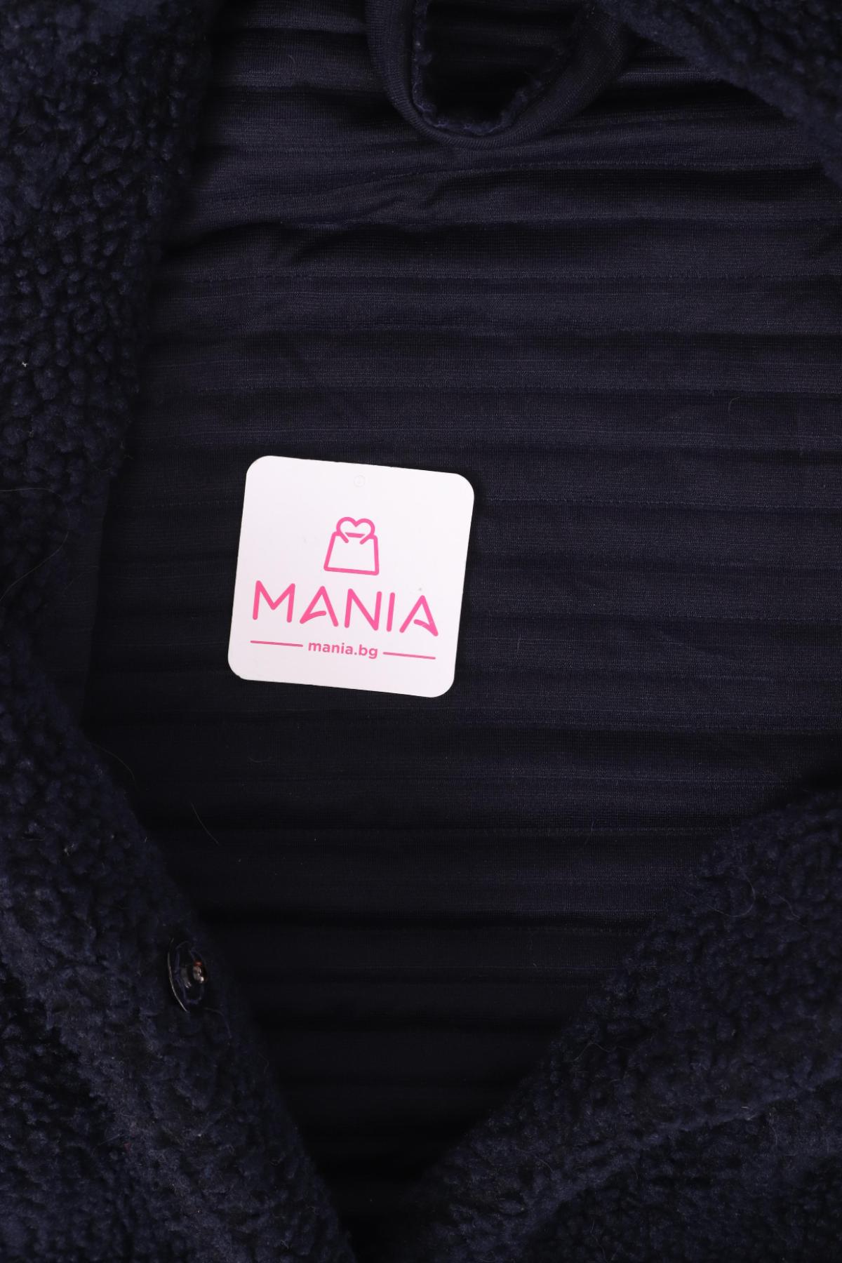 Палто с косъм NO NAME3