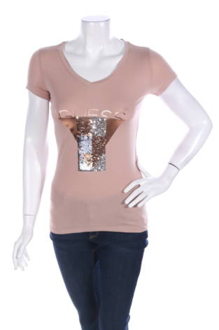 Тениска с щампа Guess - Mania Тениска с щампа Guess