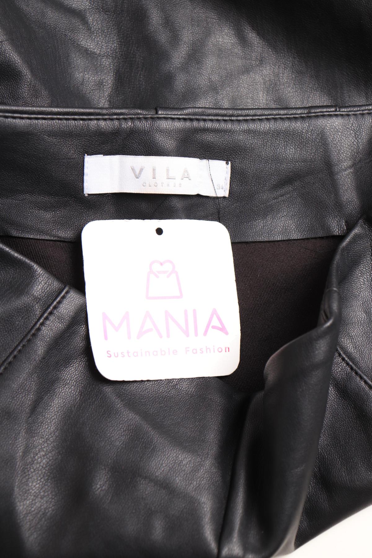 Кожен панталон VILA3