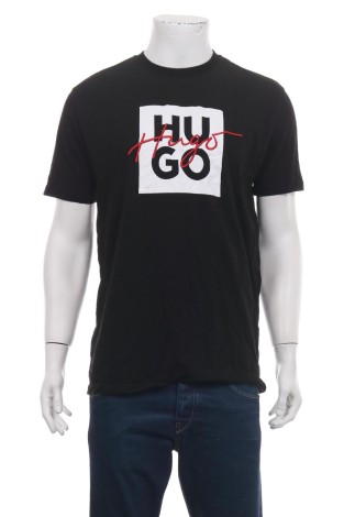 Tricou cu imprimeu HUGO BOSS