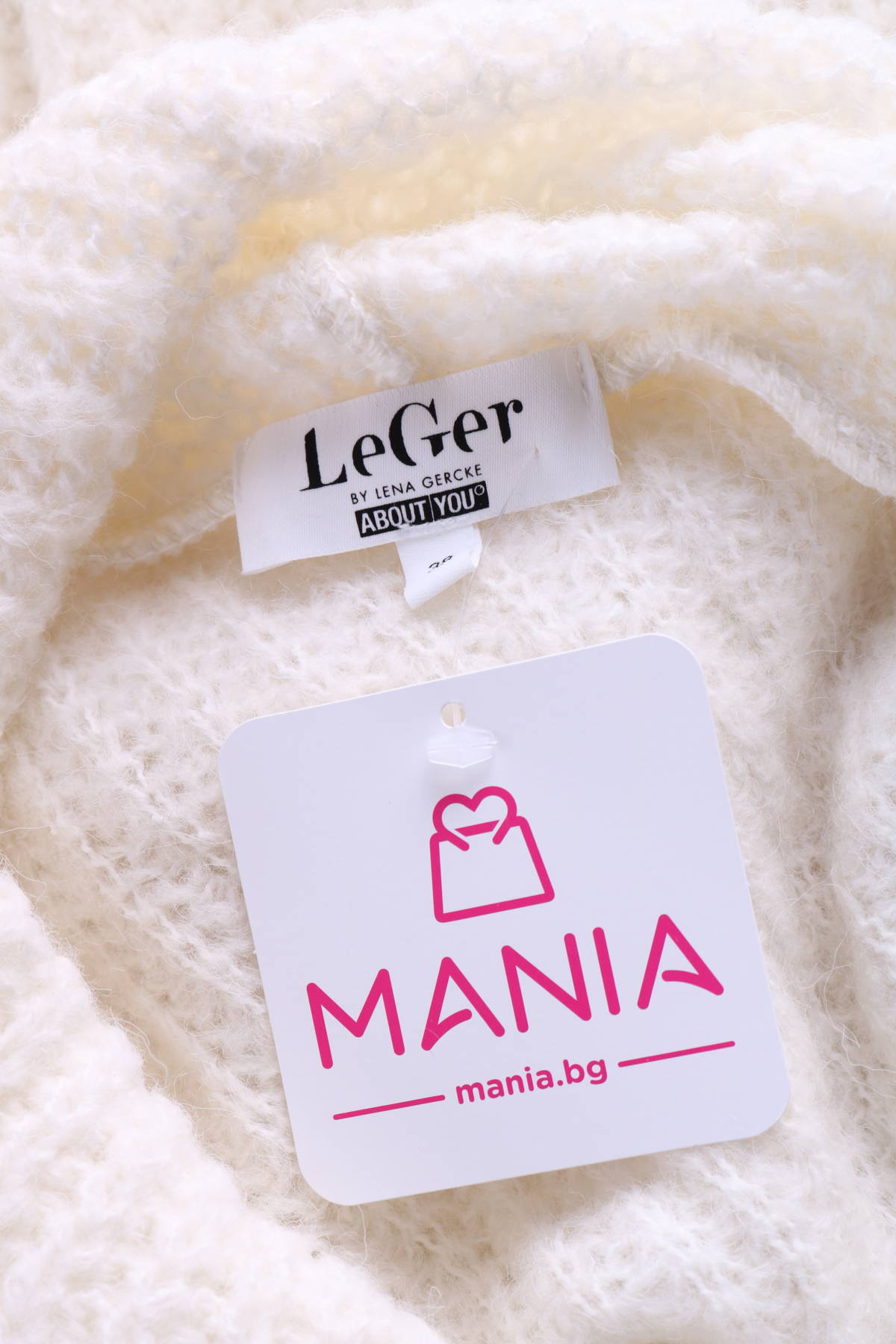 Пуловер с поло яка LEGER BY LENA GERCKE3