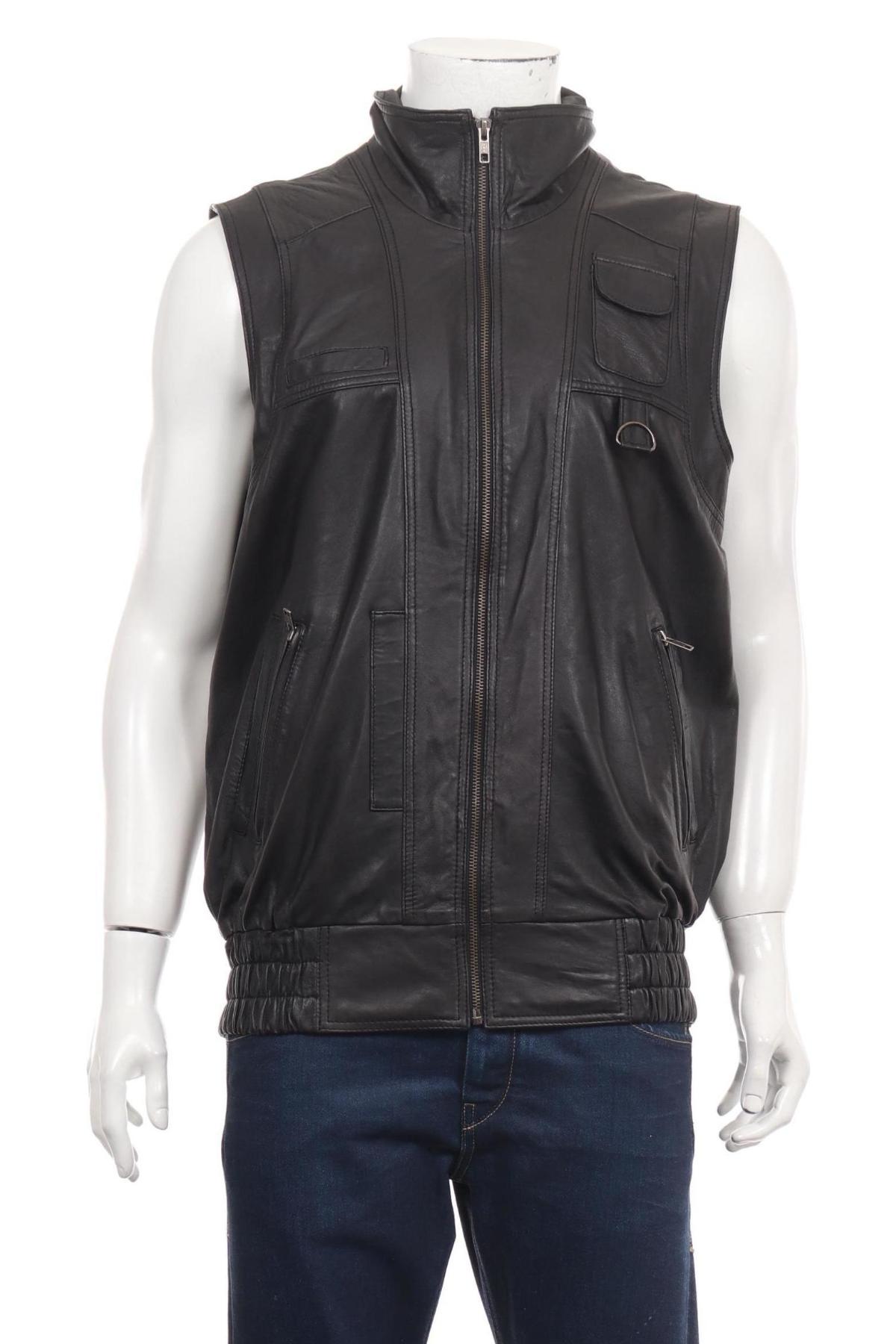 Кожен елек ROSS&COLE1