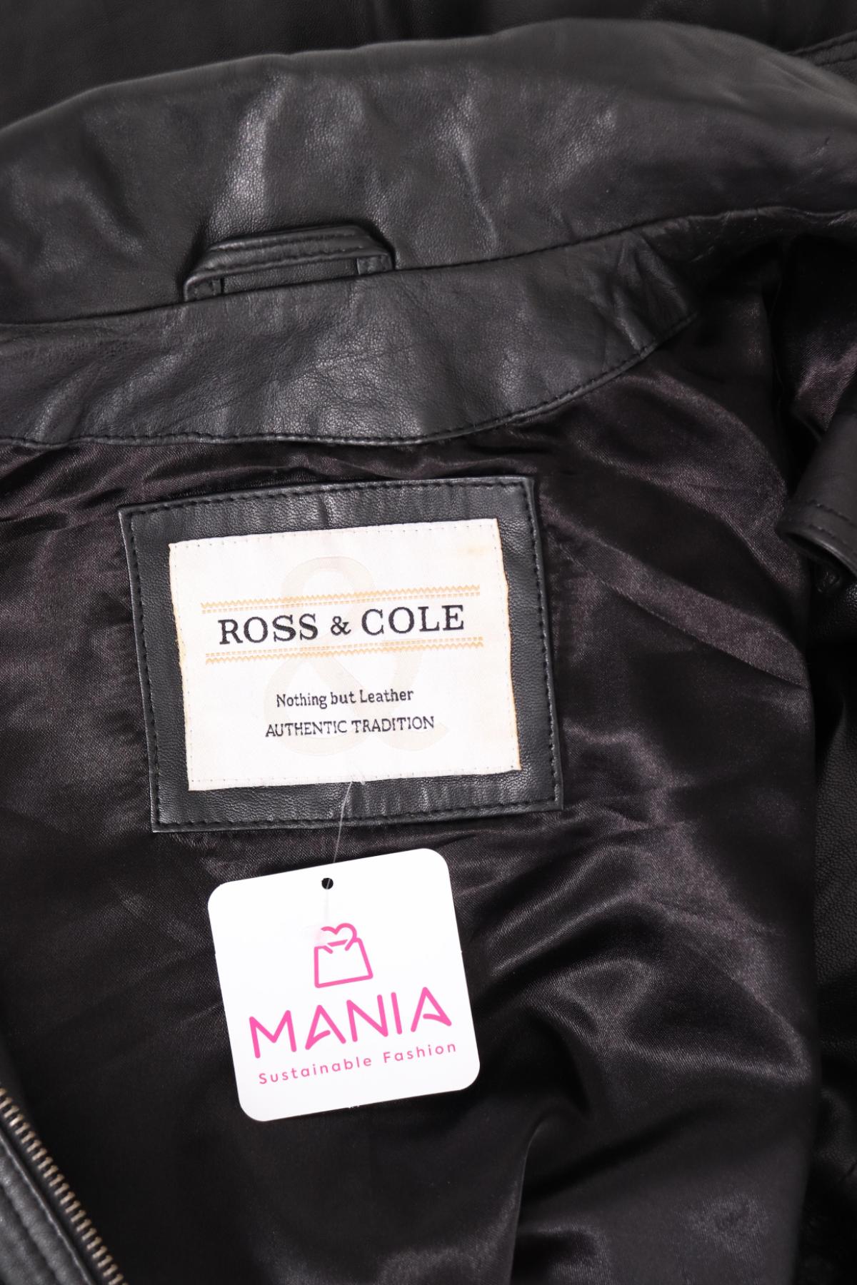 Кожен елек ROSS&COLE3