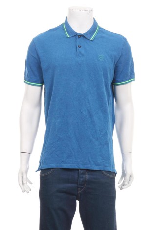 Tricou cu guler TOM TAILOR