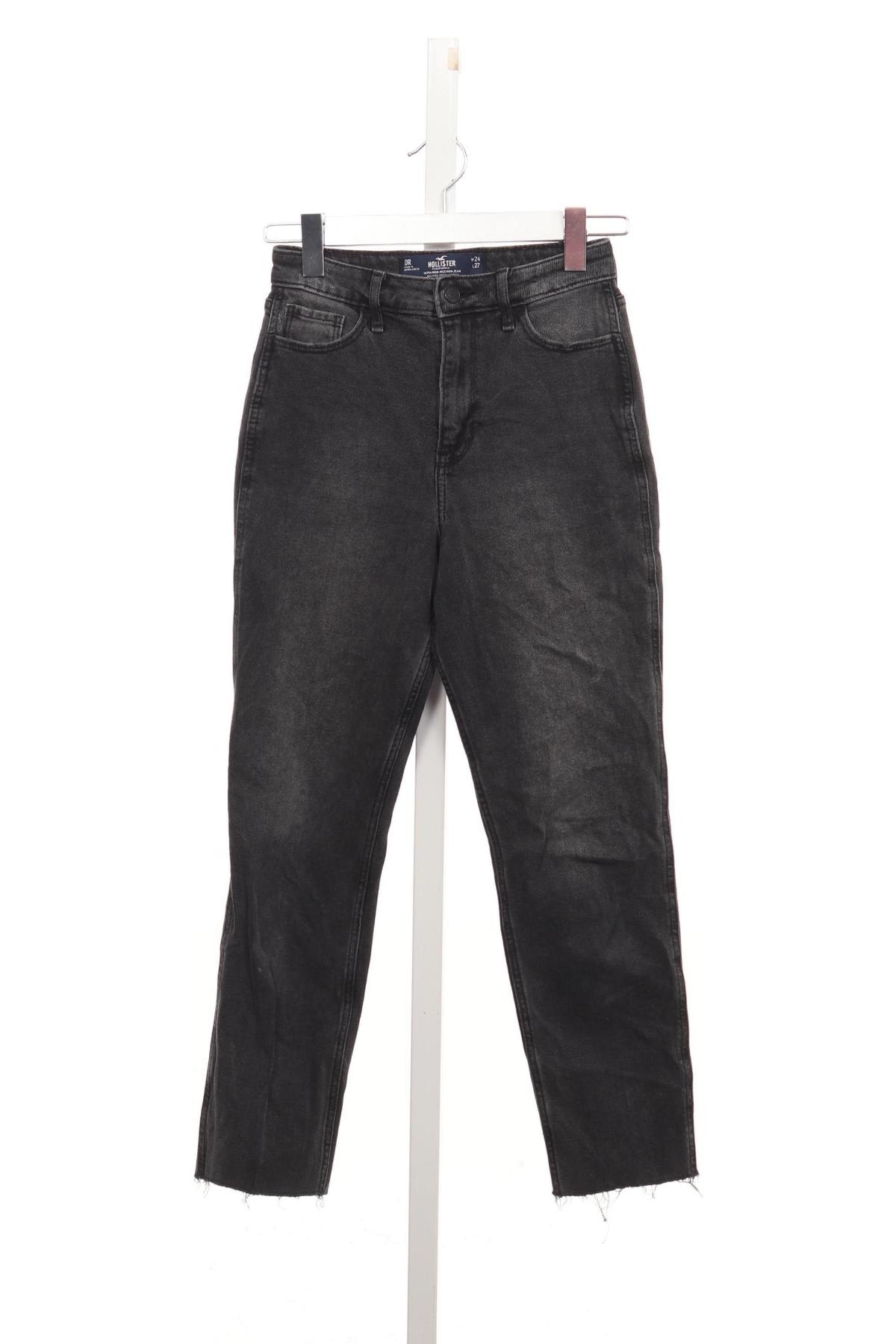 Дънки с висока талия HOLLISTER1