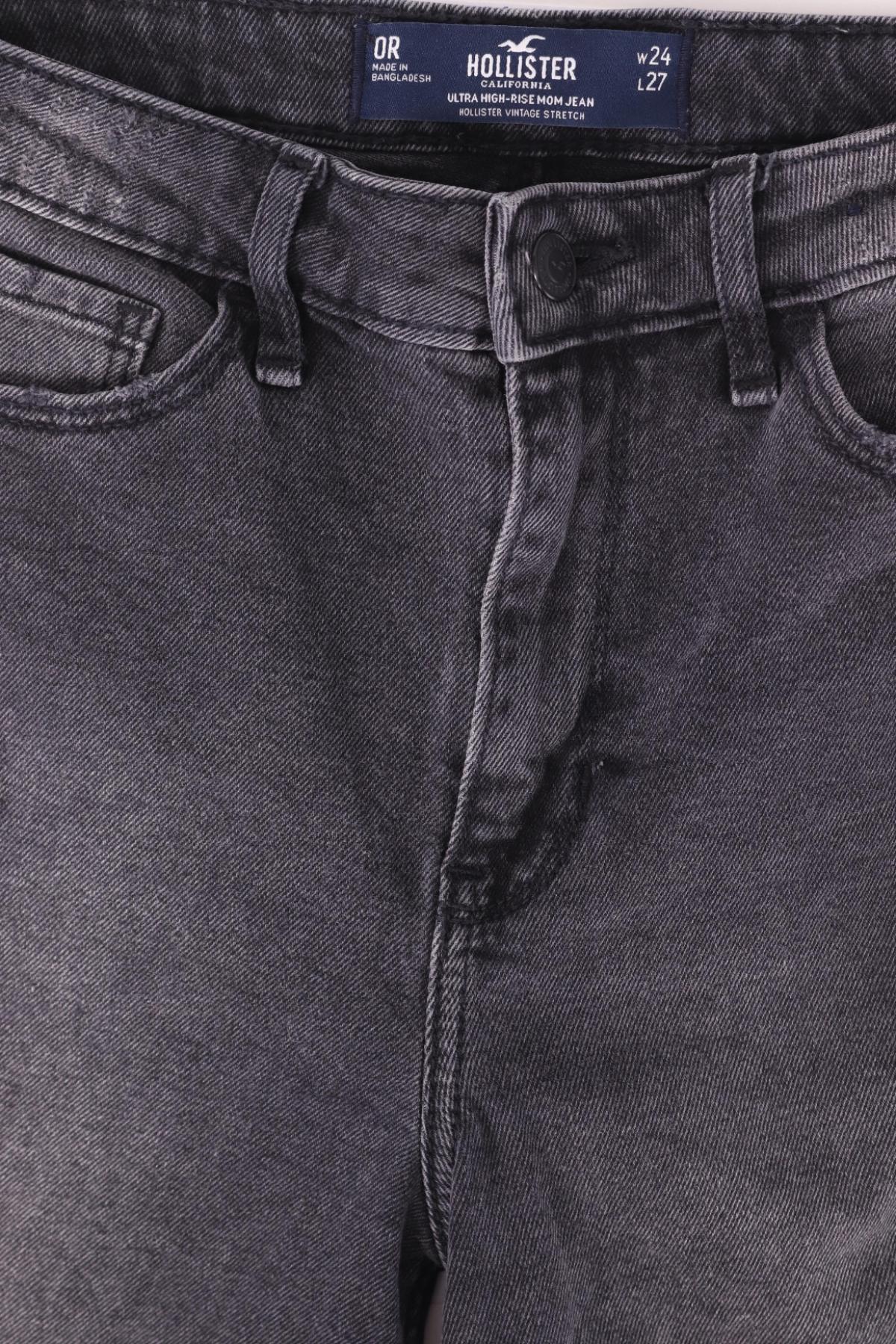 Дънки с висока талия HOLLISTER3