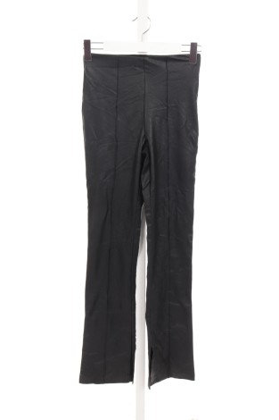 Pantalon din piele STRADIVARIUS