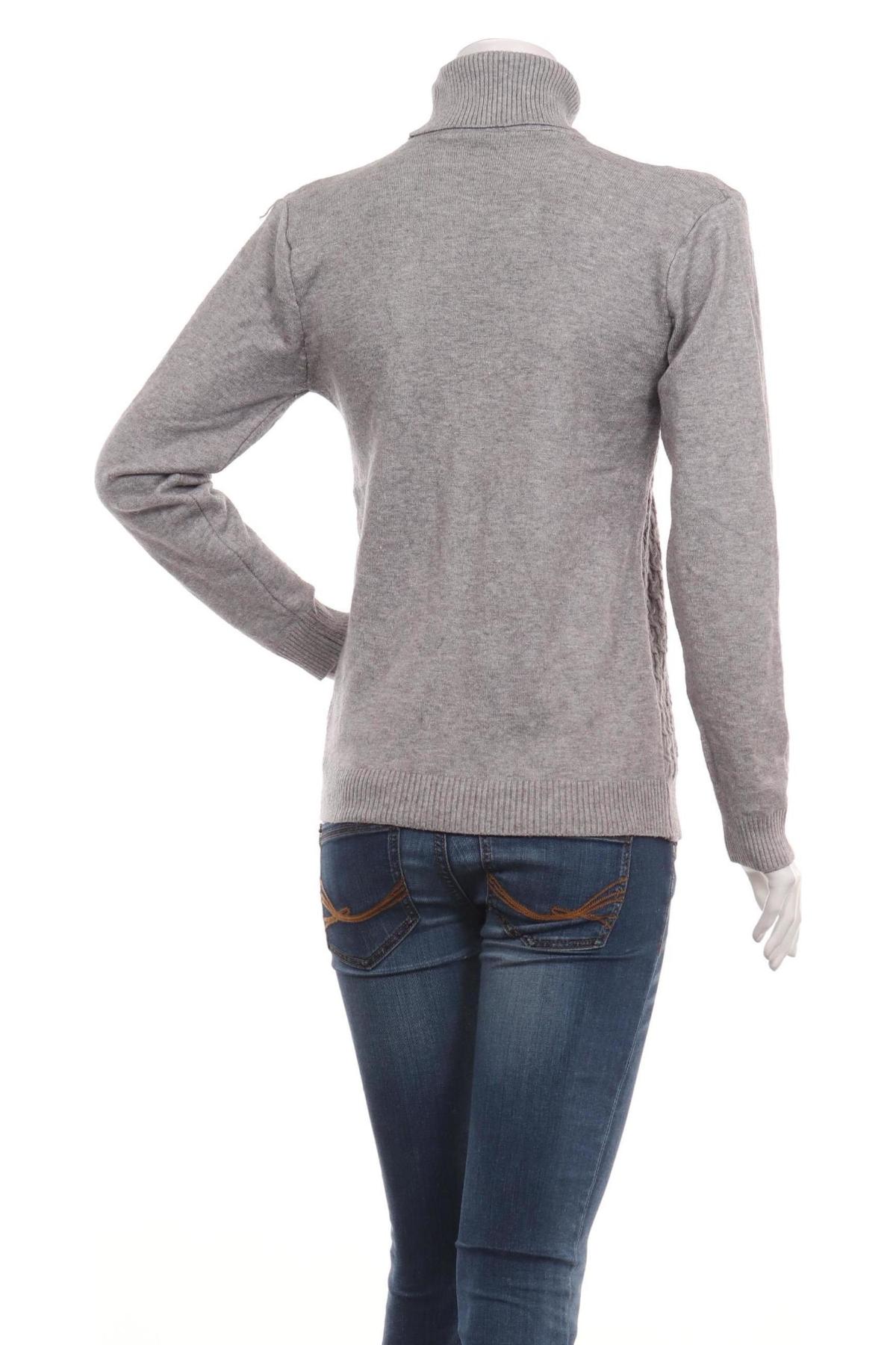 Пуловер с поло яка NO NAME2