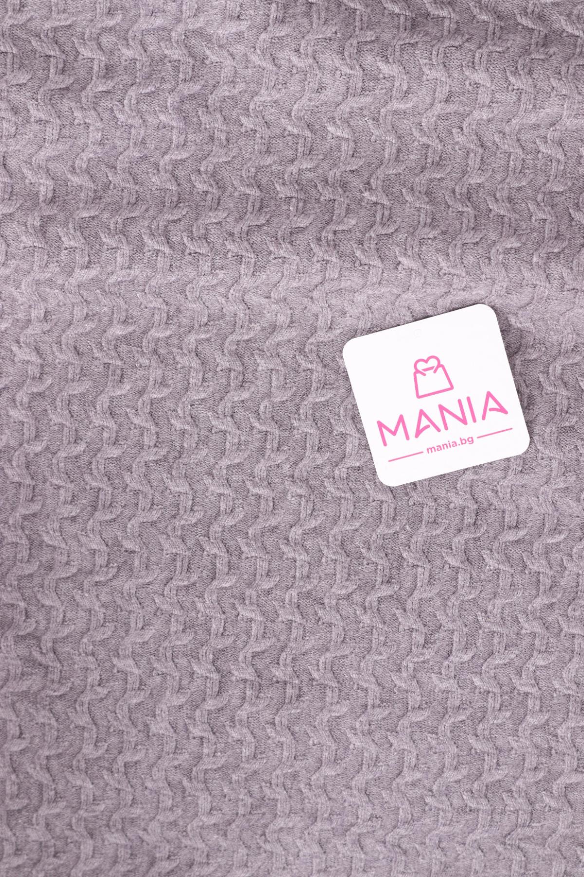 Пуловер с поло яка NO NAME3