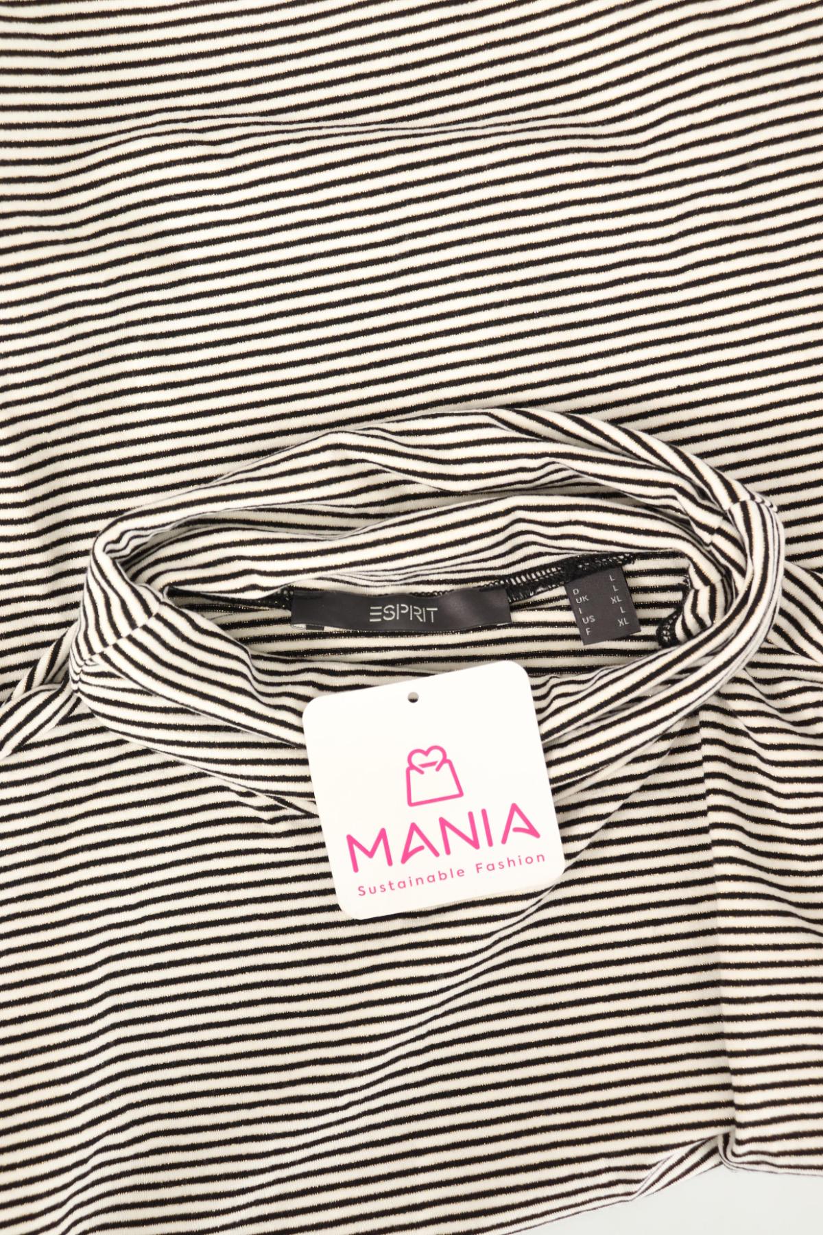 Блуза с поло яка ESPRIT3