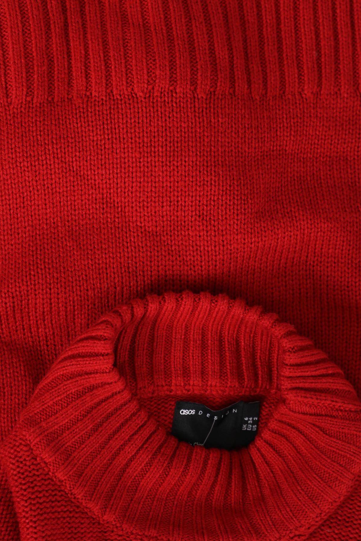 Пуловер с поло яка ASOS3
