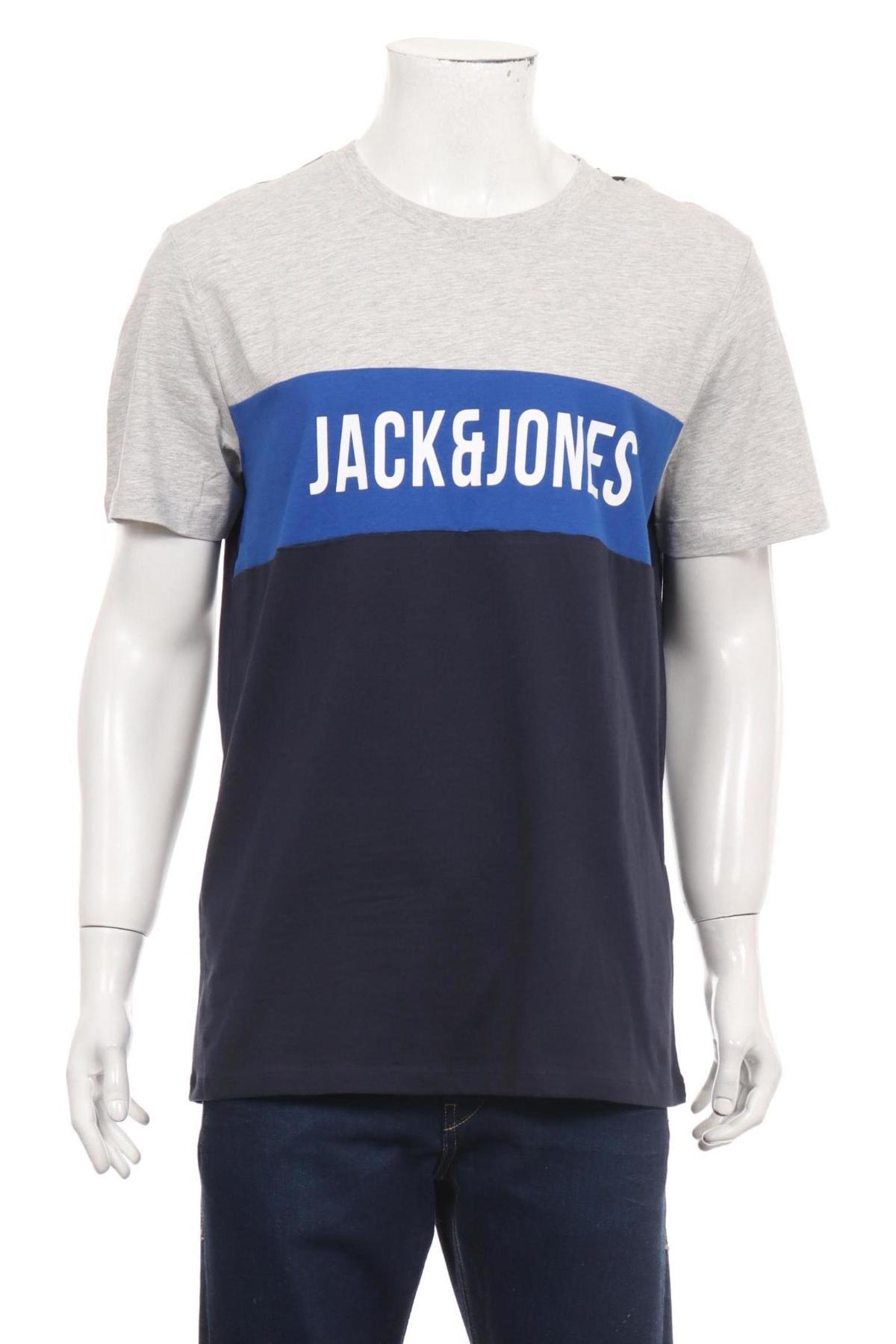 Тениска с щампа JACK & JONES1