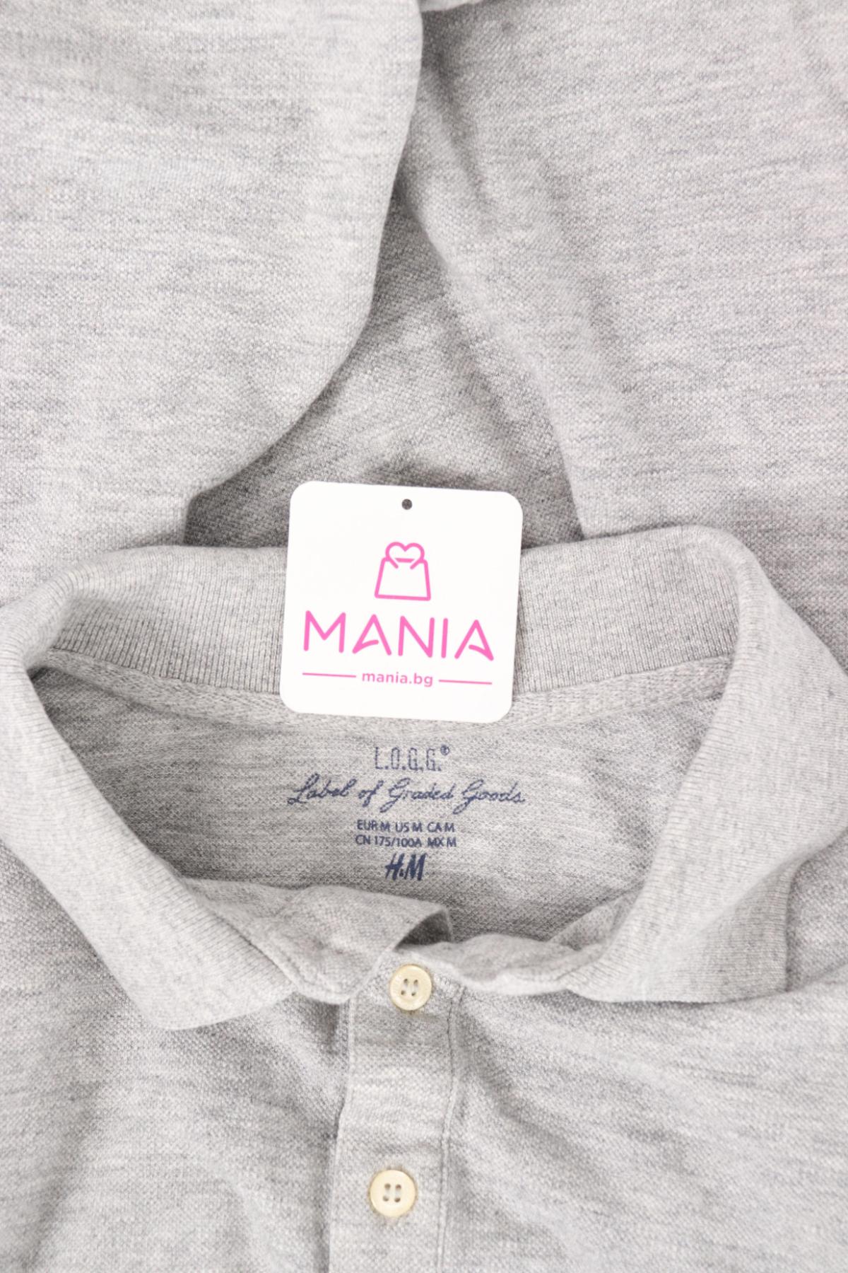 Тенискa с яка H&M L.O.G.G3