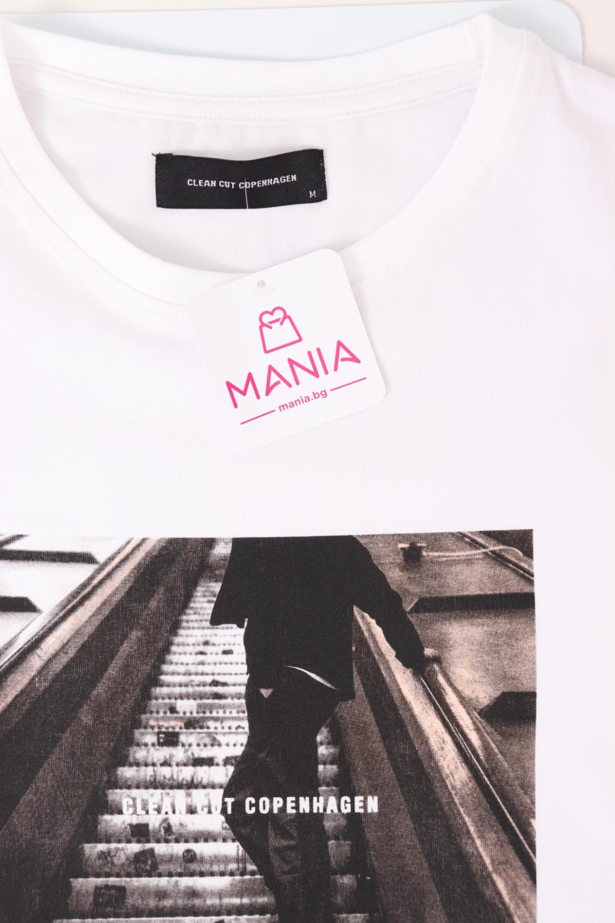 Тениска с щампа CLEAN CUT COPENHAGEN3