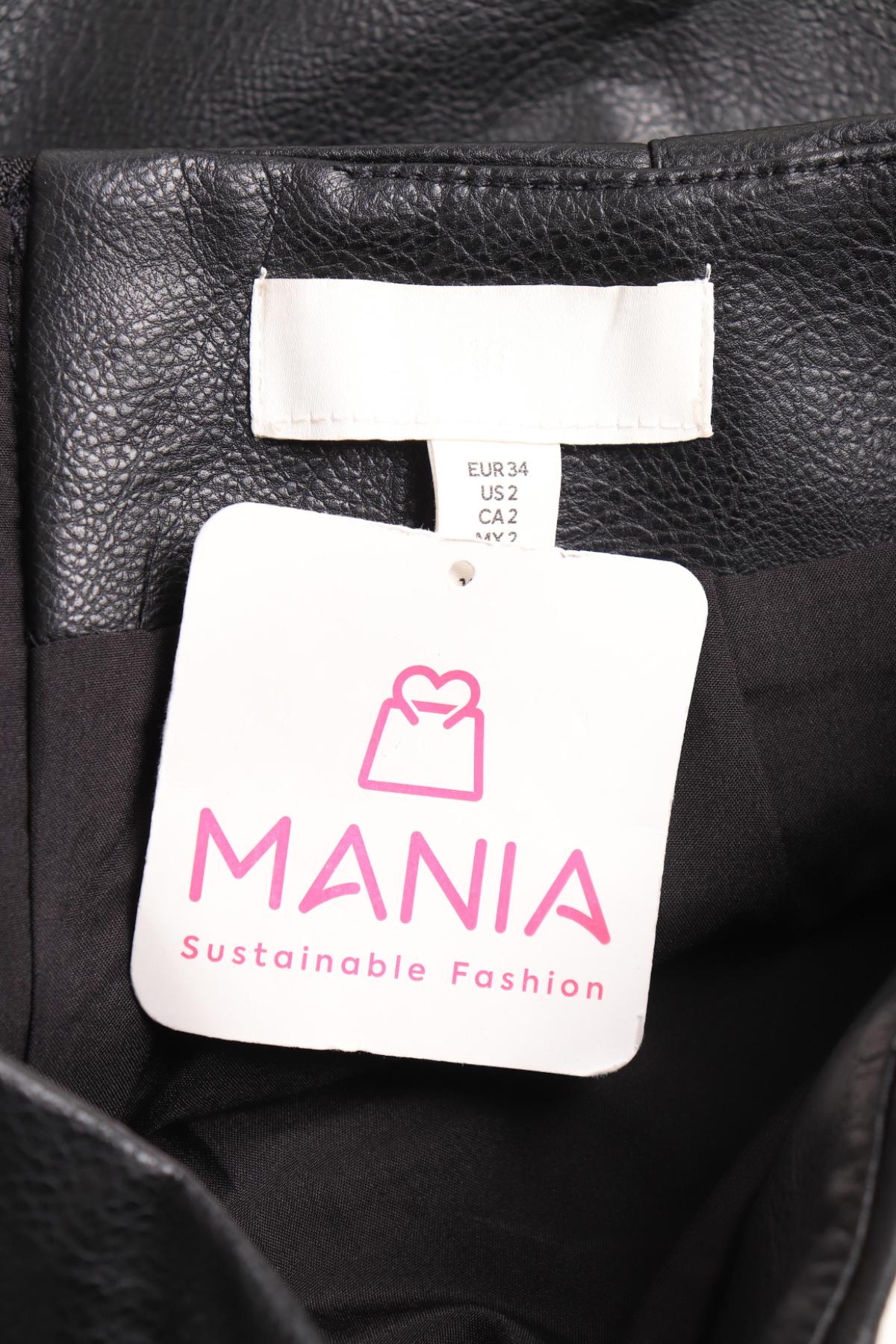 Кожена пола H&M3