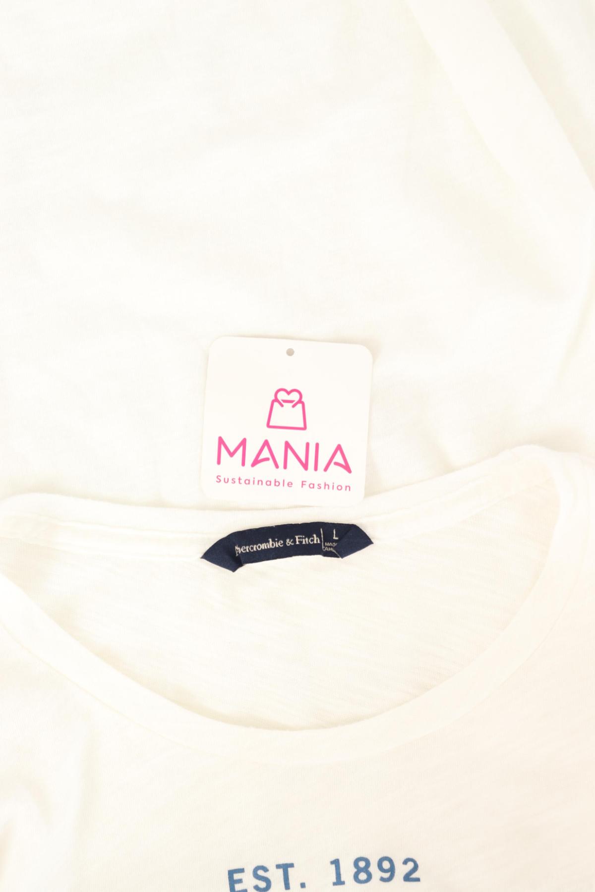 Тениска с щампа ABERCROMBIE & FITCH3