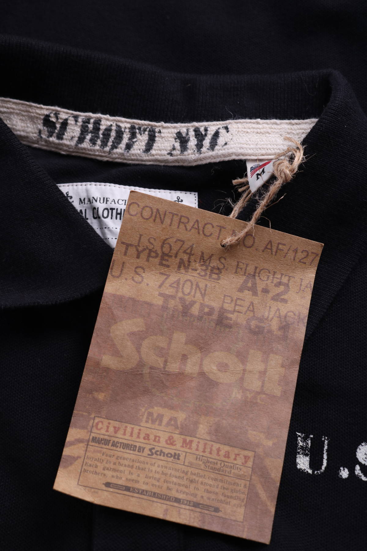 Тениска SCHOTT NYC3