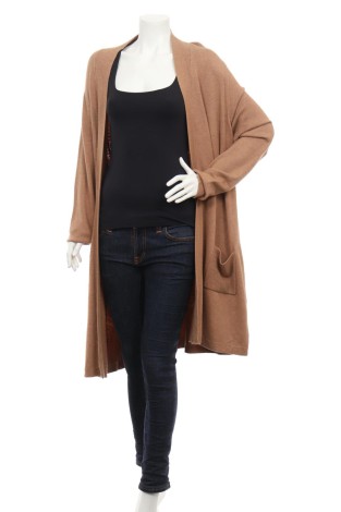 Cardigan croşetat lung COMMA,