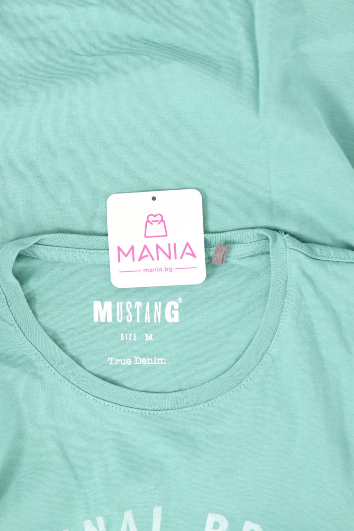 Тениска с щампа MUSTANG3