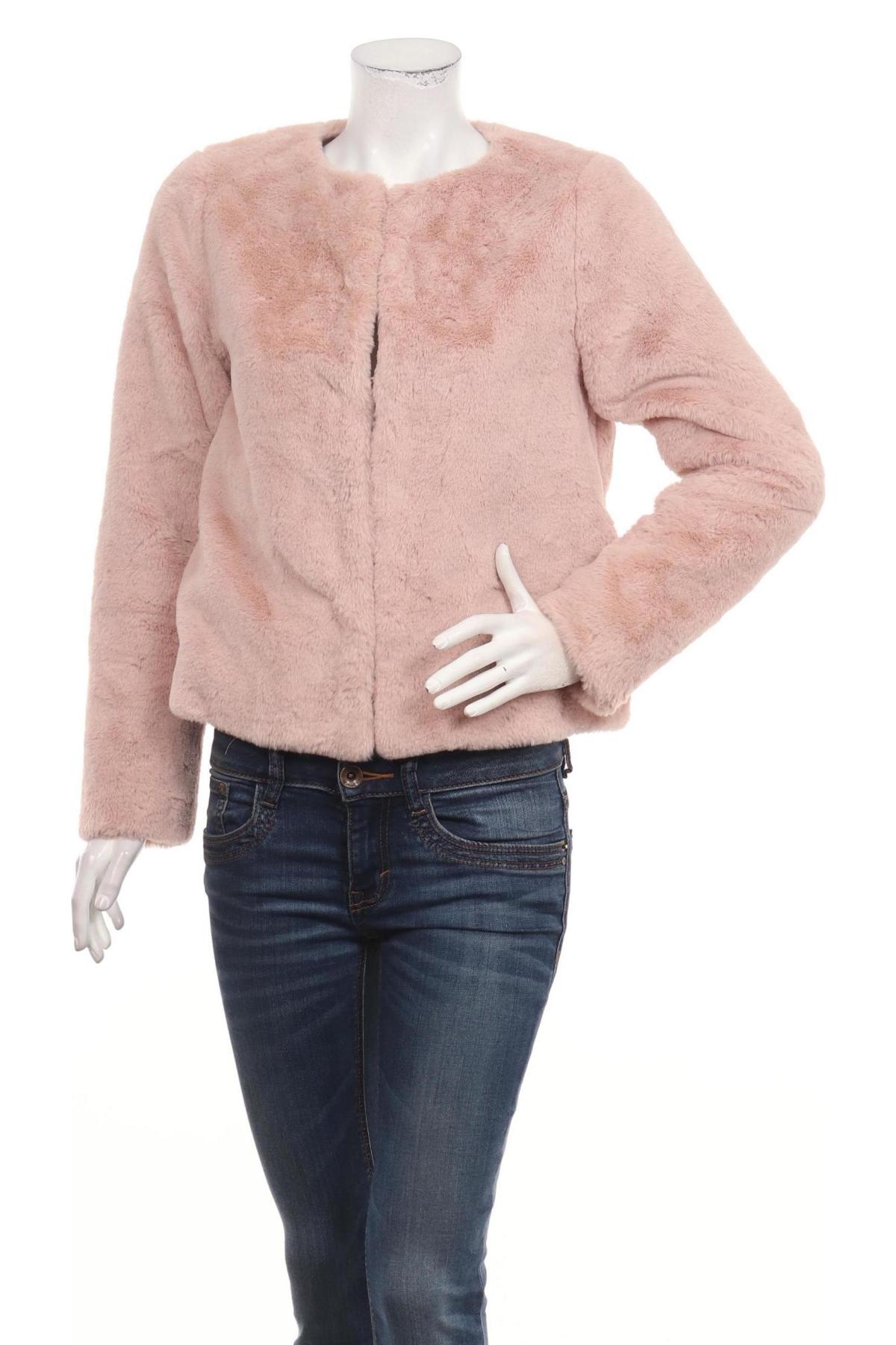 Палто с косъм H&M DIVIDED1