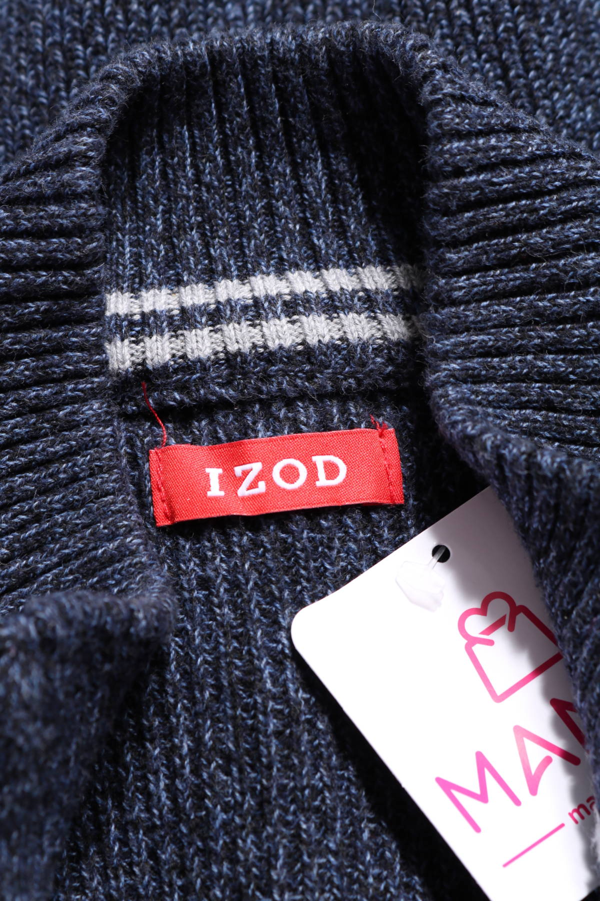 Пуловер с поло яка IZOD3