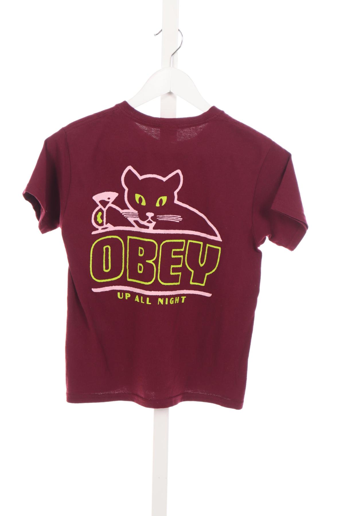 Тениска с щампа OBEY2
