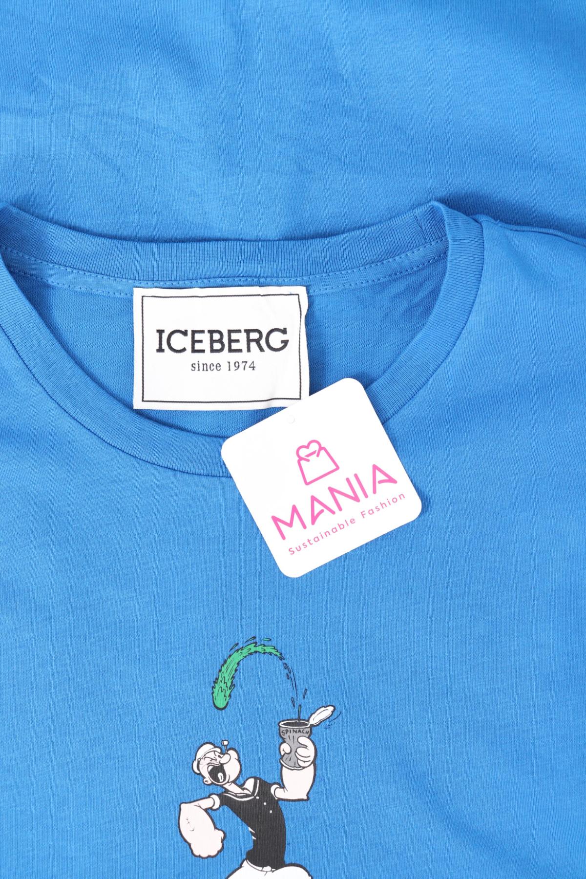 Тениска с щампа ICEBERG3