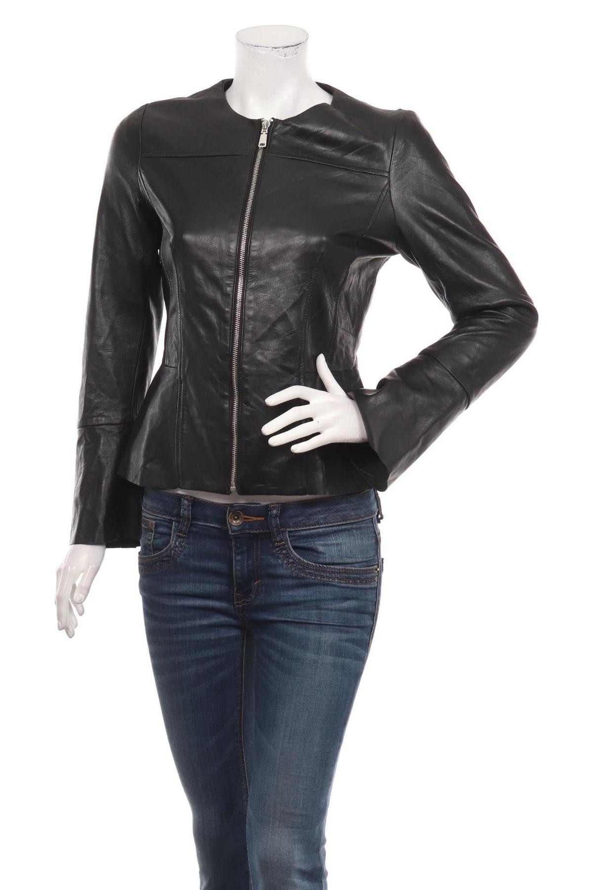 Кожено яке MANGO1