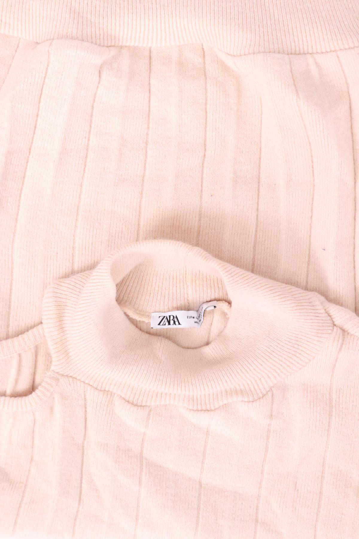 Пуловер с поло яка ZARA3