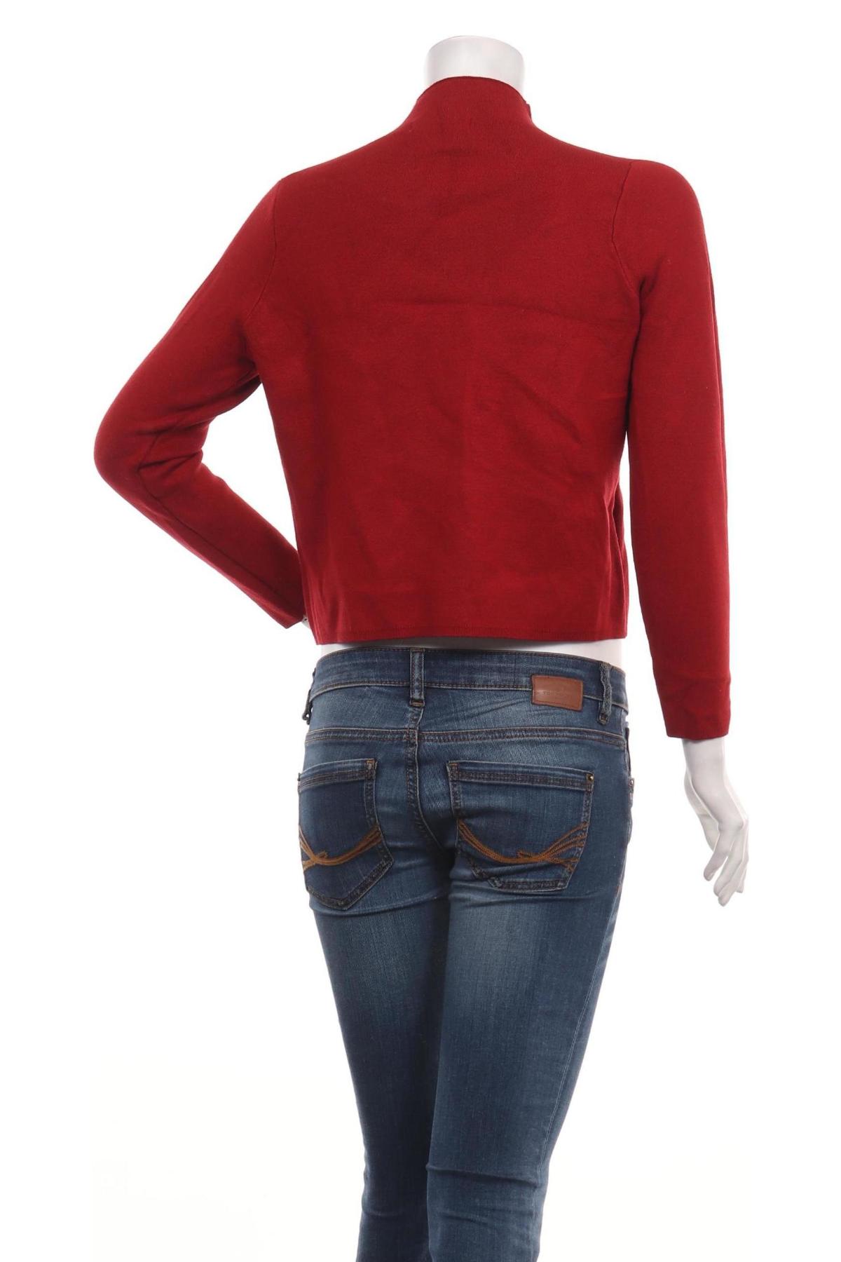 Пуловер с поло яка MNG2