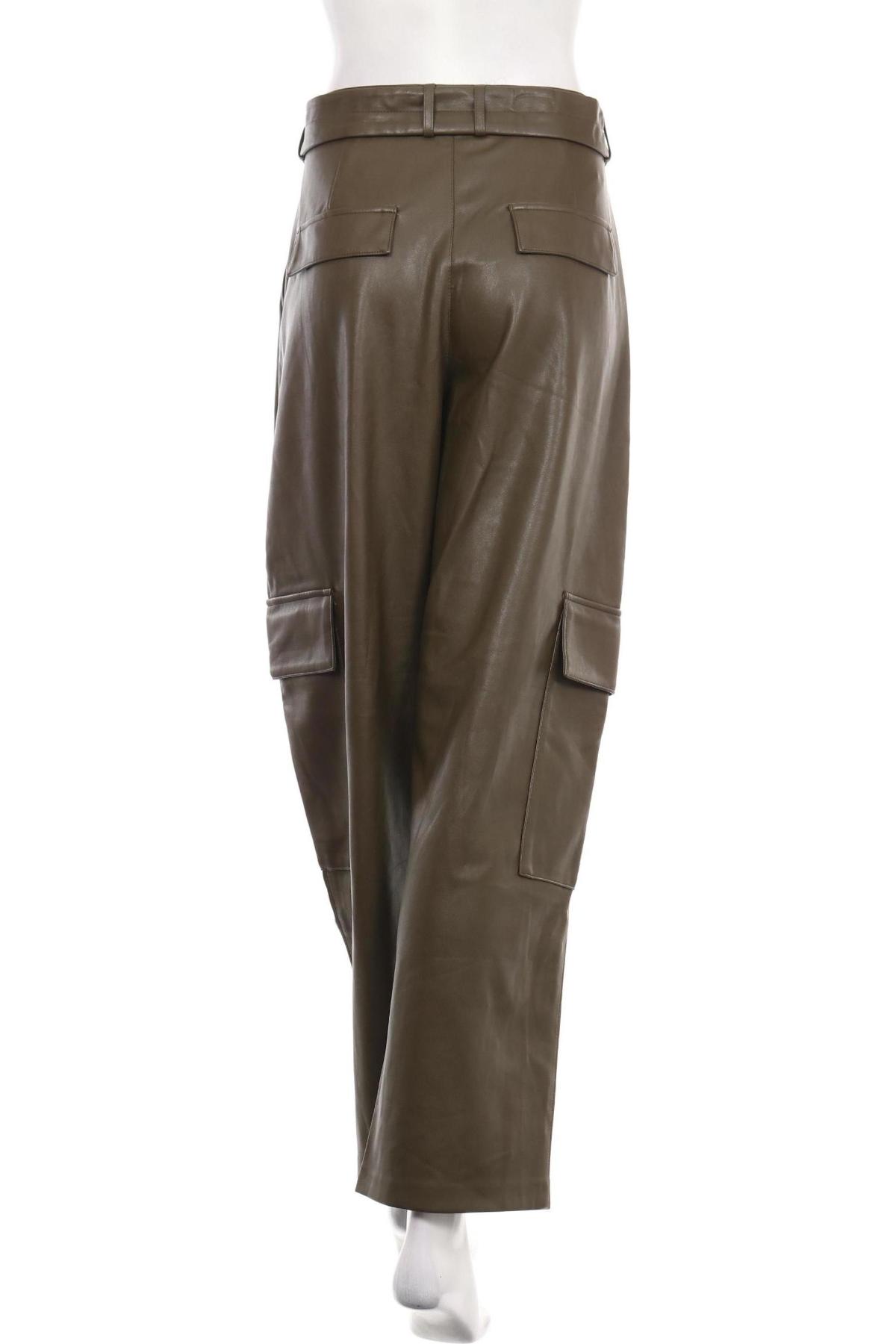 Кожен панталон MANGO2