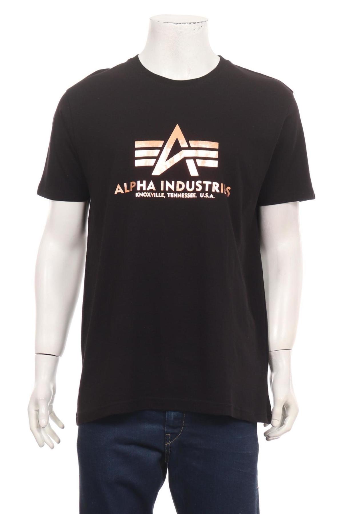 Тениска с щампа ALPHA INDUSTRIES1