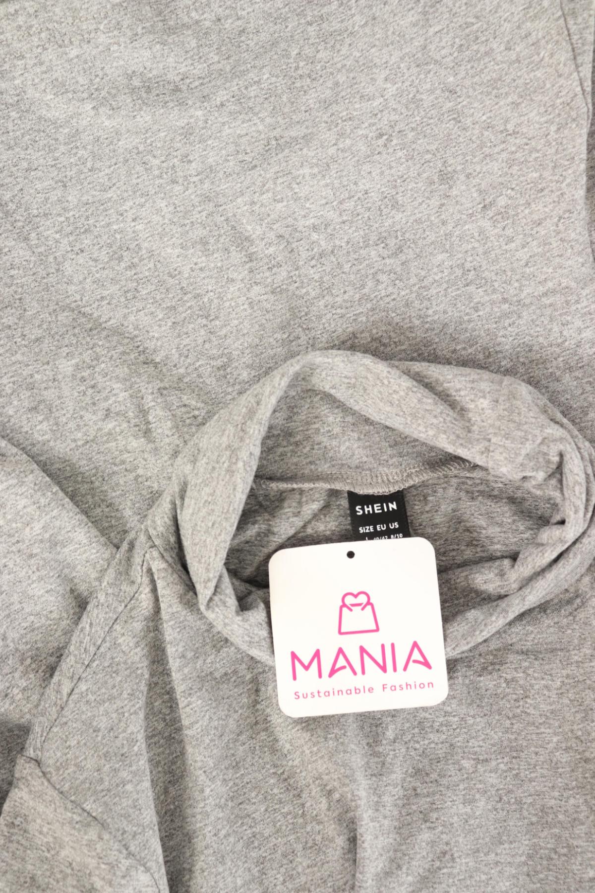 Блуза с поло яка SHEIN3