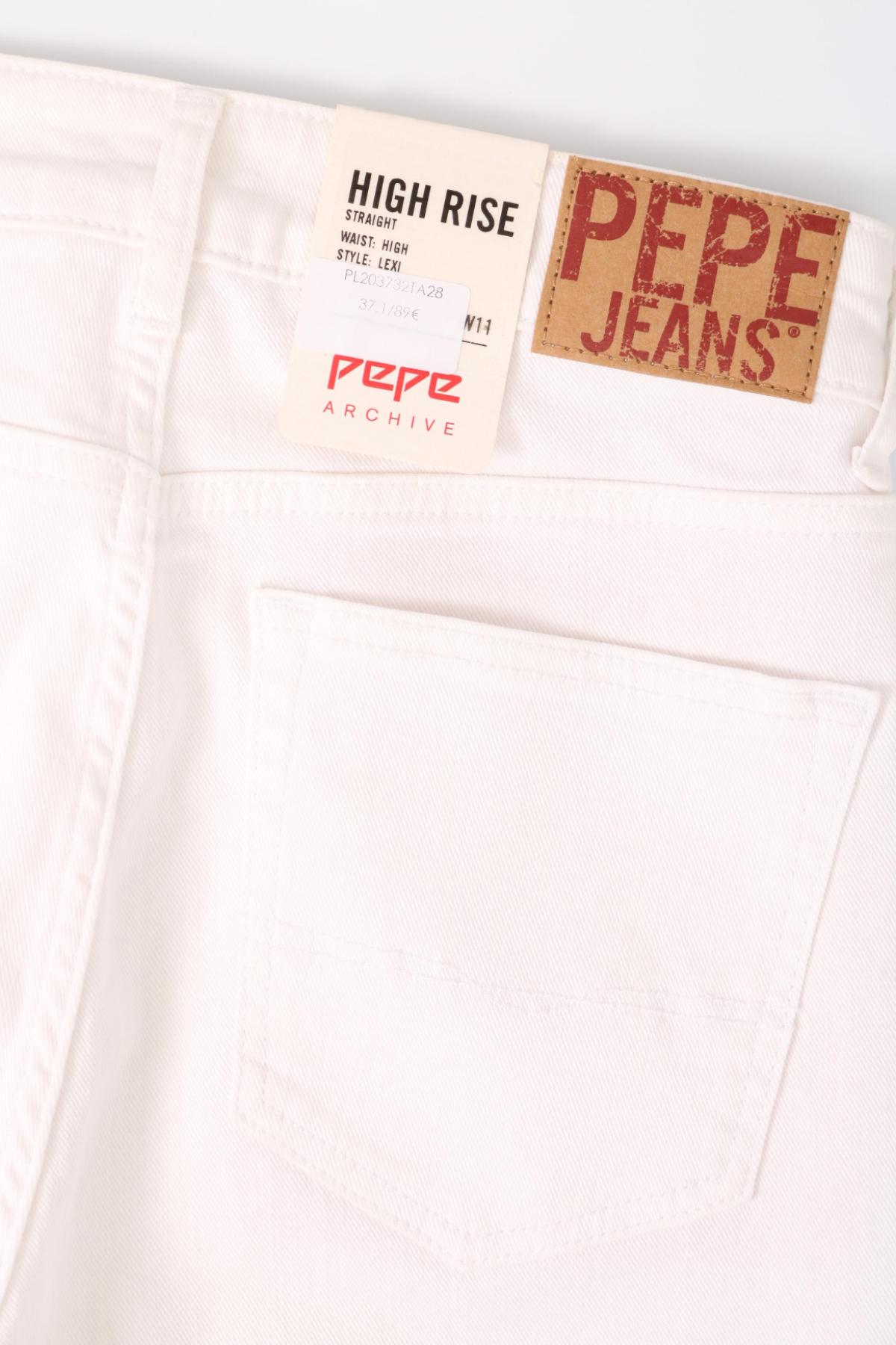 Дънки с висока талия PEPE JEANS3
