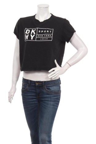 Tricou cu imprimeu DKNY