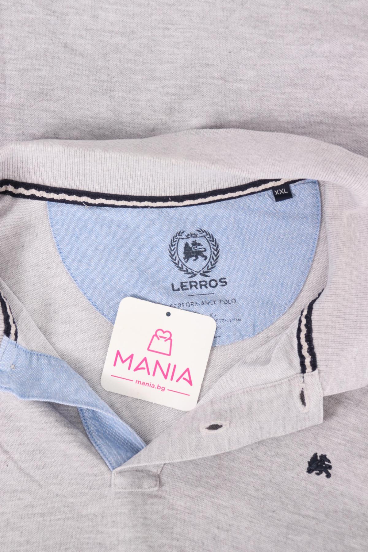 Тенискa с яка LERROS3