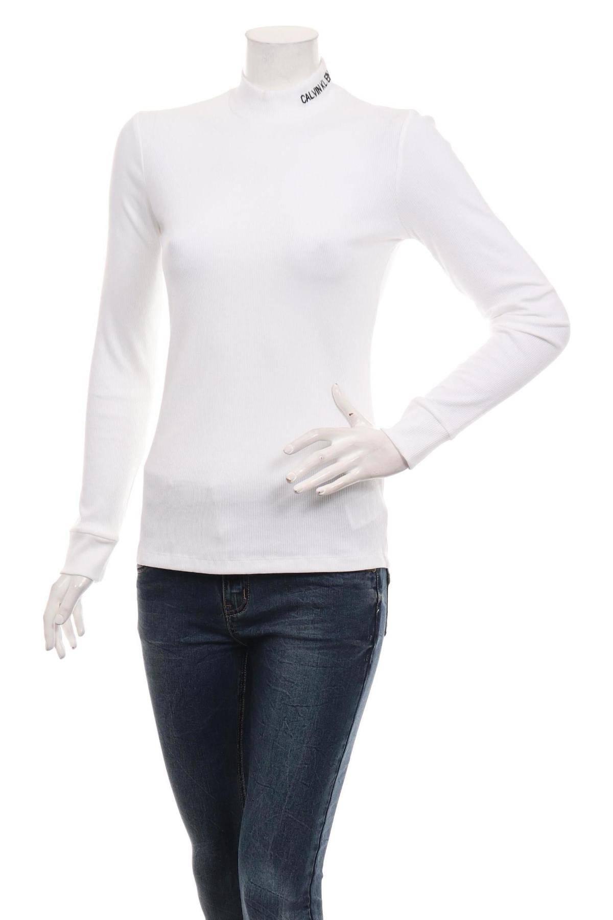 Блуза с поло яка CALVIN KLEIN JEANS1 - Mania Блуза с поло яка CALVIN KLEIN JEANS1