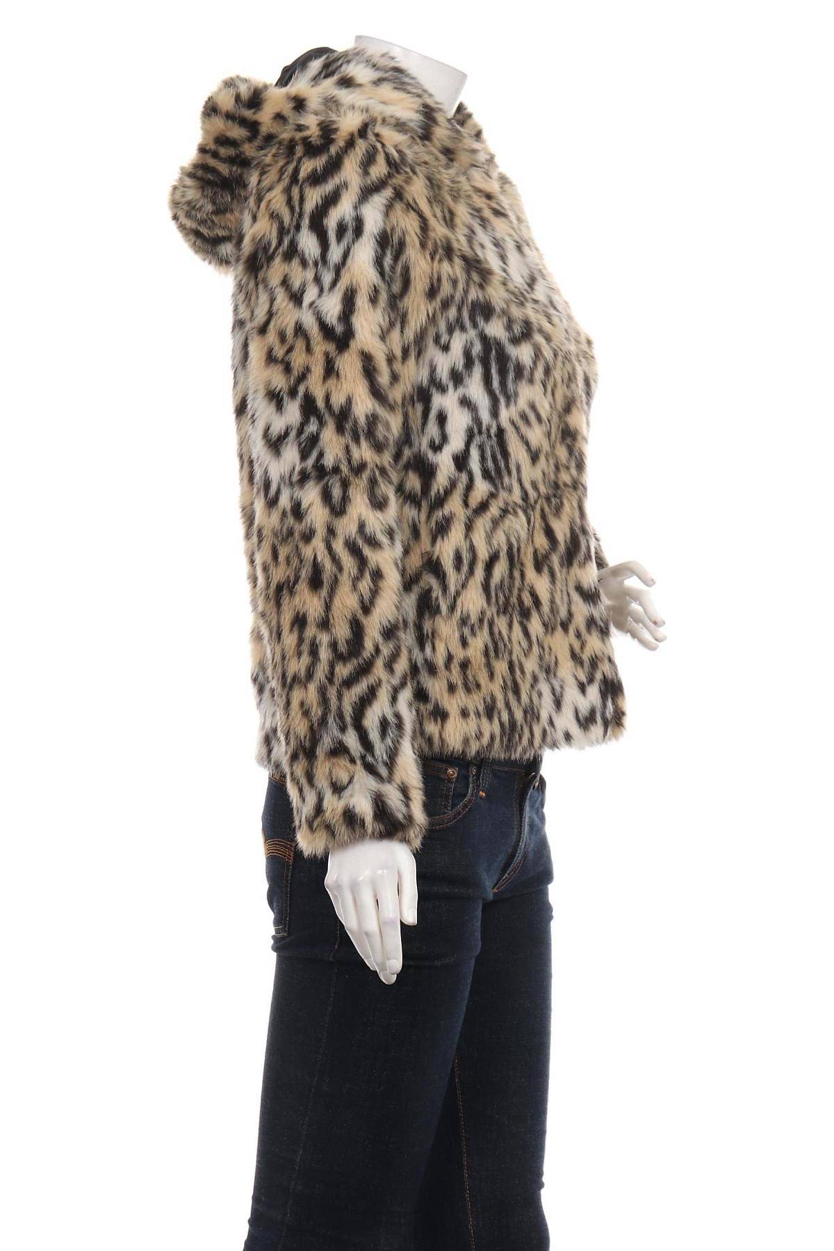 Палто с косъм H&M DIVIDED3