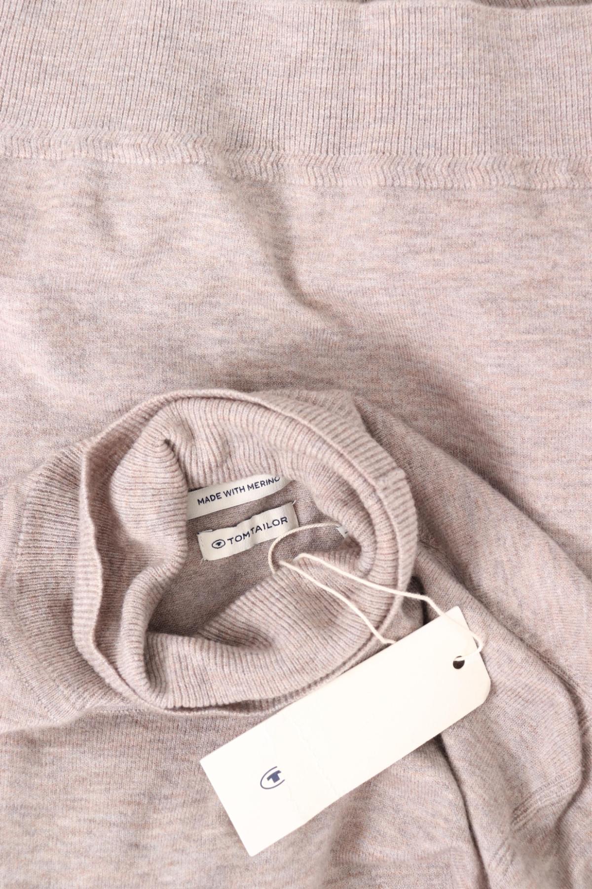 Пуловер с поло яка TOM TAILOR3