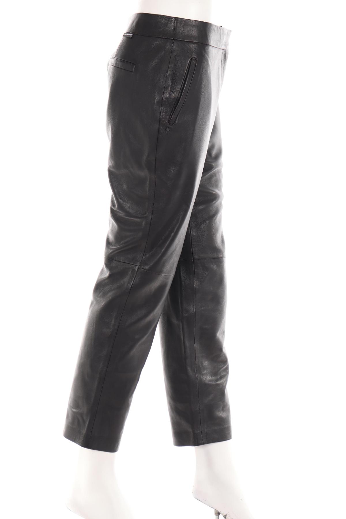 Кожен панталон KARL LAGERFELD3